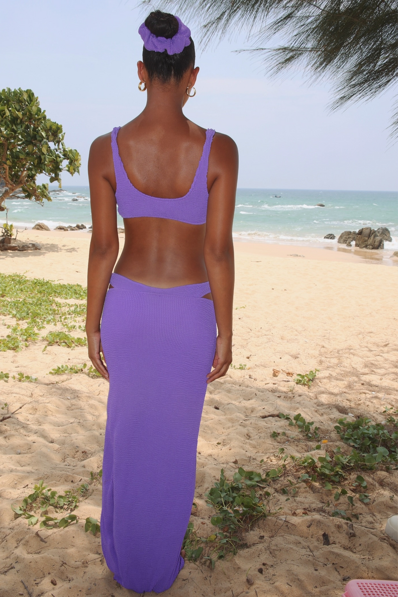 Scrunch 'Violet' Maxi Skirt
