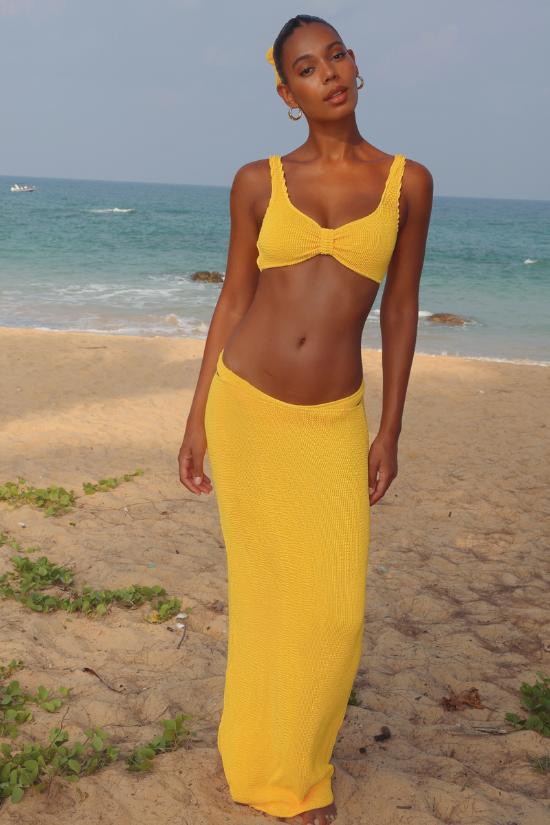 Scrunch 'Sunset' Maxi Skirt