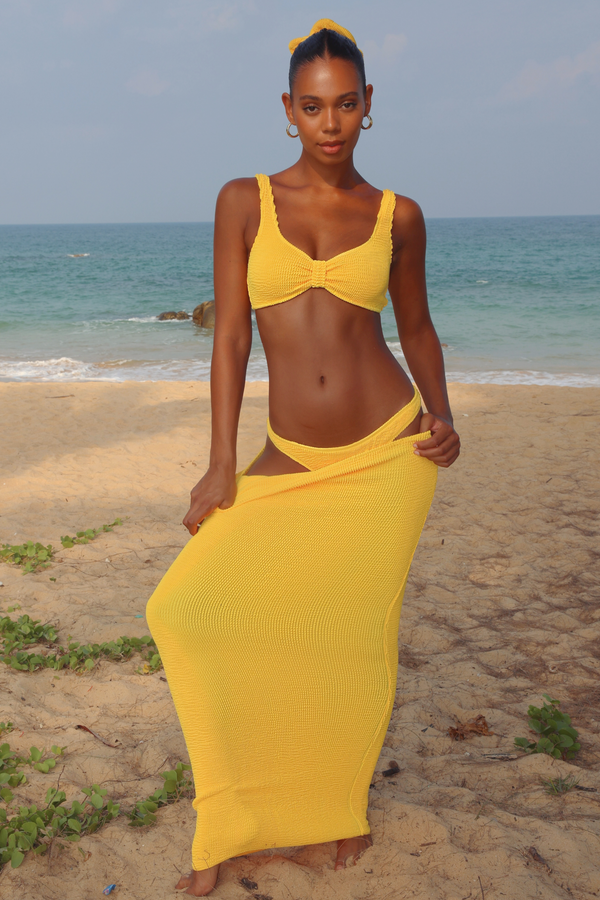 Scrunch 'Sunset' Maxi Skirt