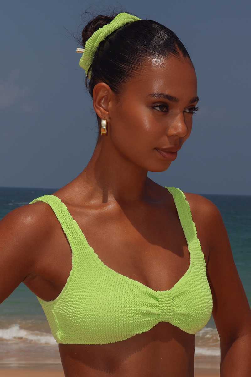 'Chartreuse' Scrunch Scrunchie
