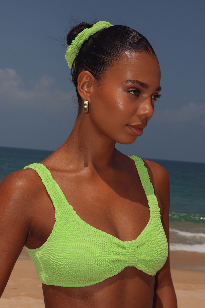 'Chartreuse' Scrunch Scrunchie