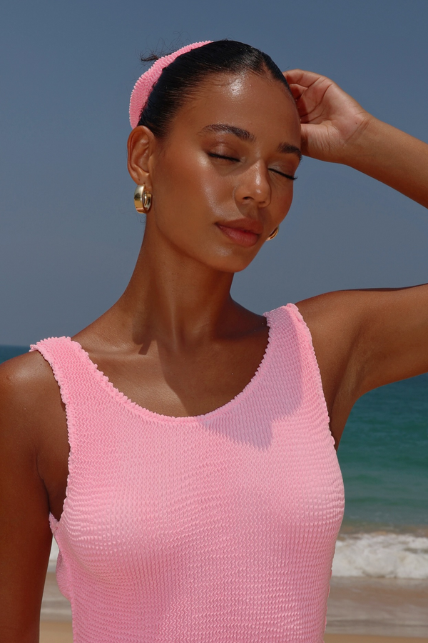 'Baby Pink' Scrunch Scrunchie