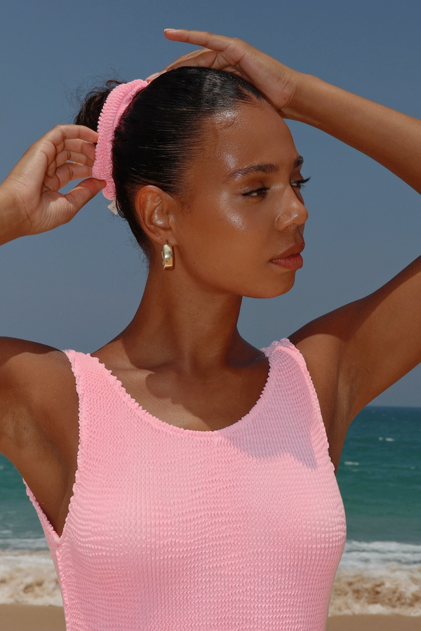 'Baby Pink' Scrunch Scrunchie