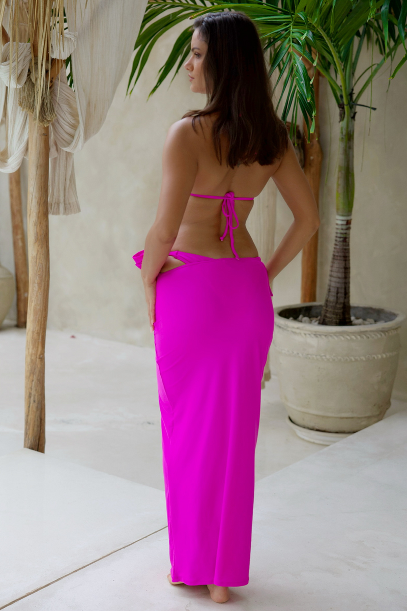 Limited Edition 'Purple Orchid' Maxi Skirt